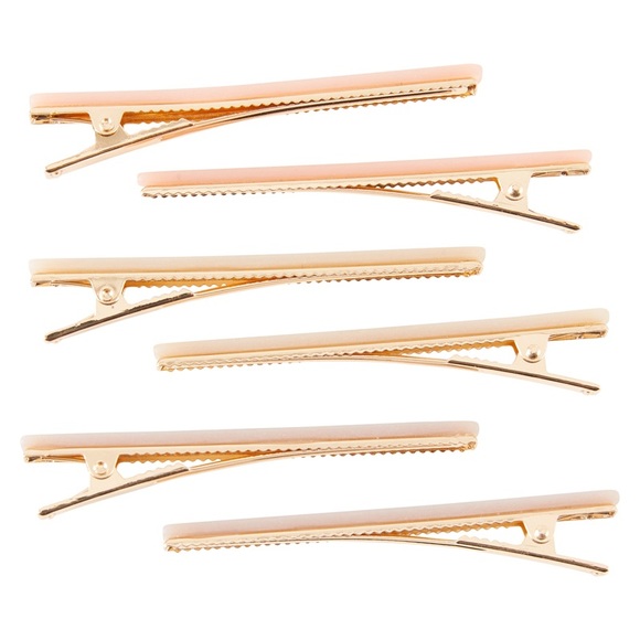 NWT Zaxie Mixed Lucite Bar Clips (6) - Picture 3 of 13